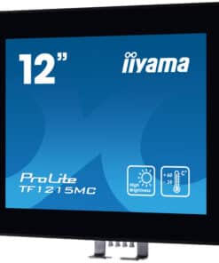 iiyama TF1215MC-B1 computer monitor 30,7 cm (12.1") 1024 x 768 Pixels LCD Touchscreen Zwart - Afbeelding 3