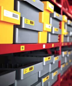 DYMO originele D1 labels | Zwarte Tekst op Geel Label | 24 mm x 7 m | Zelfklevende etiketten voor de LabelManager labelprinter | gemaakt in Europa - Afbeelding 4