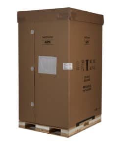 APC NetShelter SX 42U 750mm brede x 1070mm diepe behuizing met zijden, zwart - 907 kg Schokbestendige verpakking - Afbeelding 5