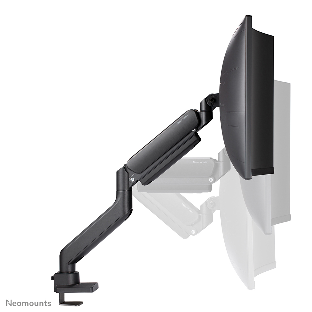 Neomounts DS70PLUS-450BL1 Full-motion Monitor Arm Desk Mount, 17 - 42", 18 kg, 100x100 mm, Black - Afbeelding 4