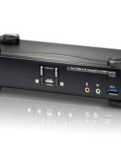 ATEN 2-poorts USB 3.0 4K DisplayPort KVMP-schakelaar (kabels meegeleverd) - Afbeelding 3