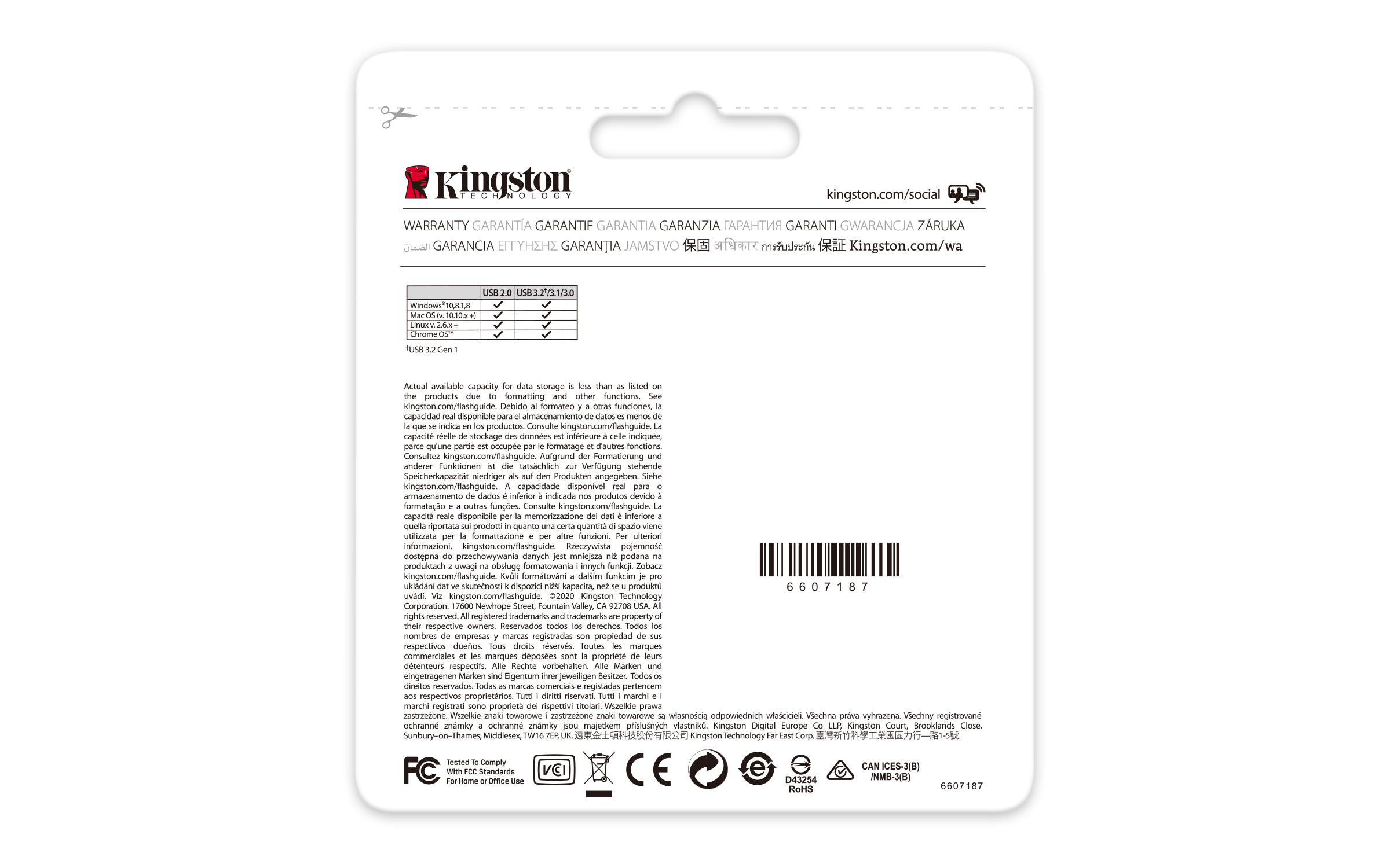 Kingston Technology DataTraveler 512GB Kyson usb-stick - Afbeelding 5