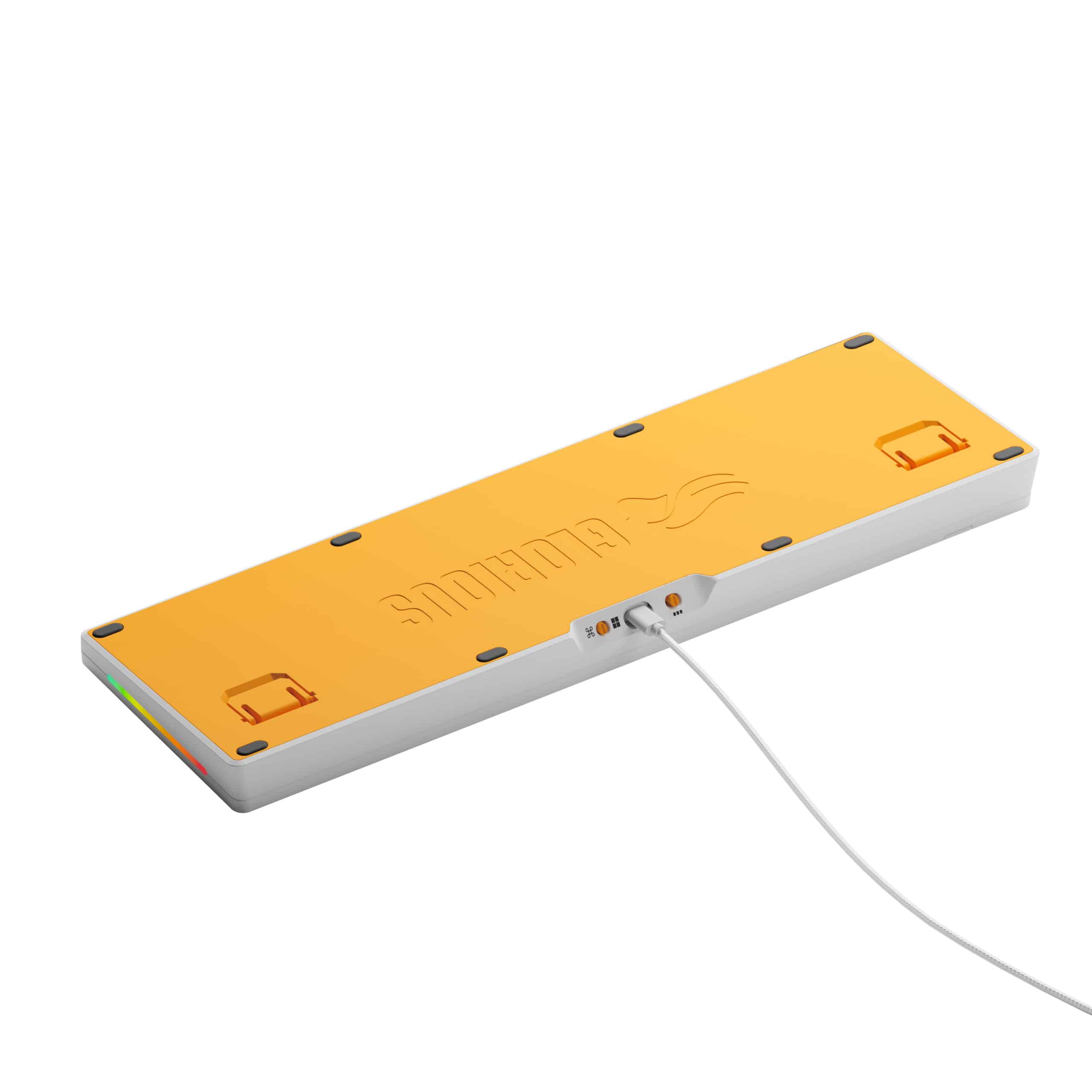 Glorious Gaming GMMK 3 HE 100% Prebuilt toetsenbord Gamen USB QWERTY Amerikaans Engels Wit - Afbeelding 3