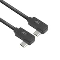 ACT USB 3.0 10Gbps 60W USB Type-C® (haaks links/rechts) naar USB Type-C® (haaks links/rechts) kabel, 2 meter - Afbeelding 3