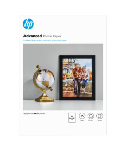 HP Advanced fotopapier, glanzend, 250 g/m2, A4 (210 x 297 mm), 25 vellen