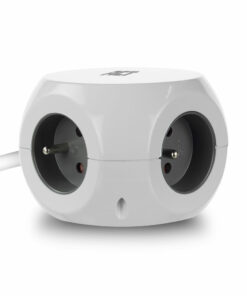 ACT AC2425 power uitbreiding 1,5 m 3 AC-uitgang(en) Binnen Wit - Afbeelding 3
