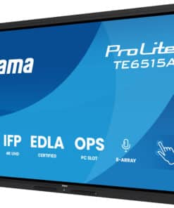 iiyama TE6515A-B2AG beeldkrant Kiosk-ontwerp 163,8 cm (64.5") Wifi 550 cd/m² 4K Ultra HD Zwart Touchscreen Type processor Android 24/7 - Afbeelding 3