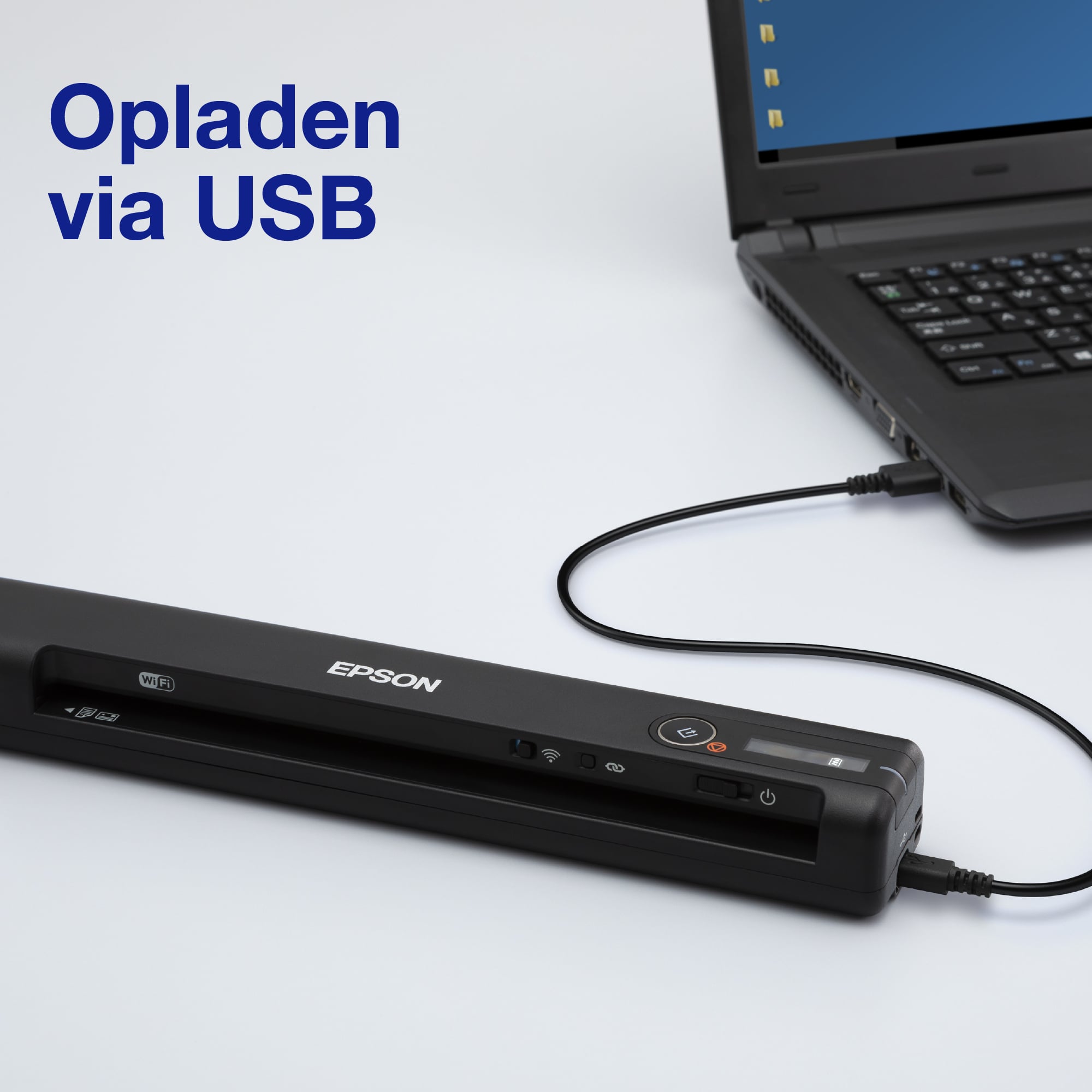 Epson WorkForce ES-60W, snelle draadloze mobiele A4-scanner met Wi-Fi-connectiviteit, ScanSmart-technologie en LCD-scherm - Afbeelding 6
