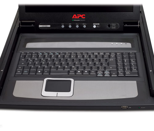 APC 17" rack LCD-console