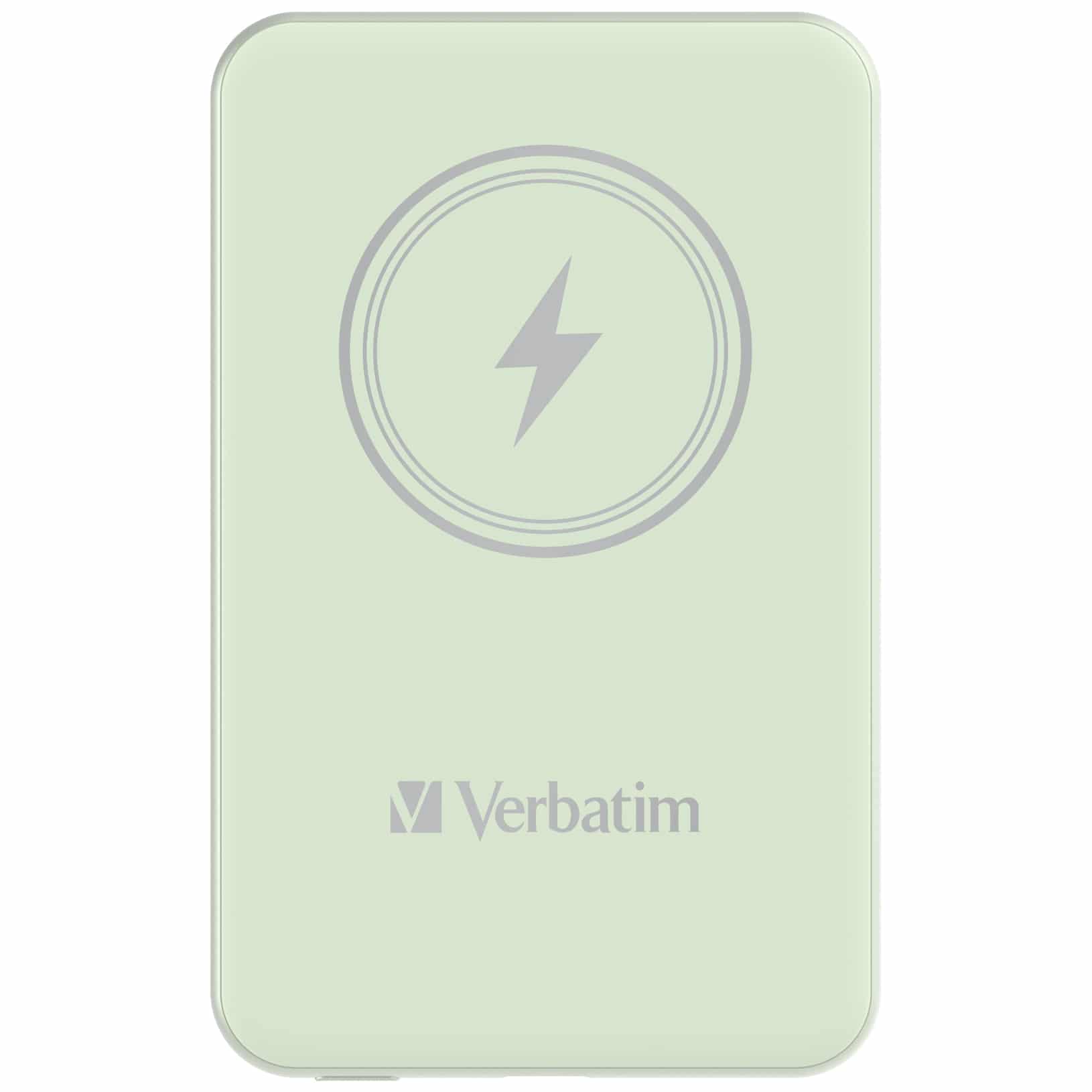 Verbatim Charge 'n' Go Magnetische Draadloze Power Bank 5000mAh Groen - Afbeelding 3