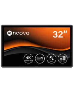 AG Neovo QX3202 bewakingsmonitor CCTV-monitor 81,3 cm (32") 3840 x 2160 Pixels