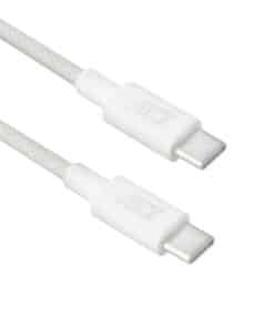 ACT USB 2.0 240W laad- en datakabel USB-C naar USB-C, wit, 2 meter
