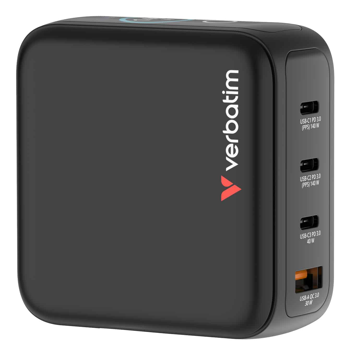 Verbatim Mini GaN Oplader 140W met display - Afbeelding 5