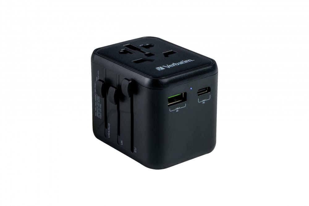 Verbatim 49544 netstekker adapter Universeel Zwart - Afbeelding 5