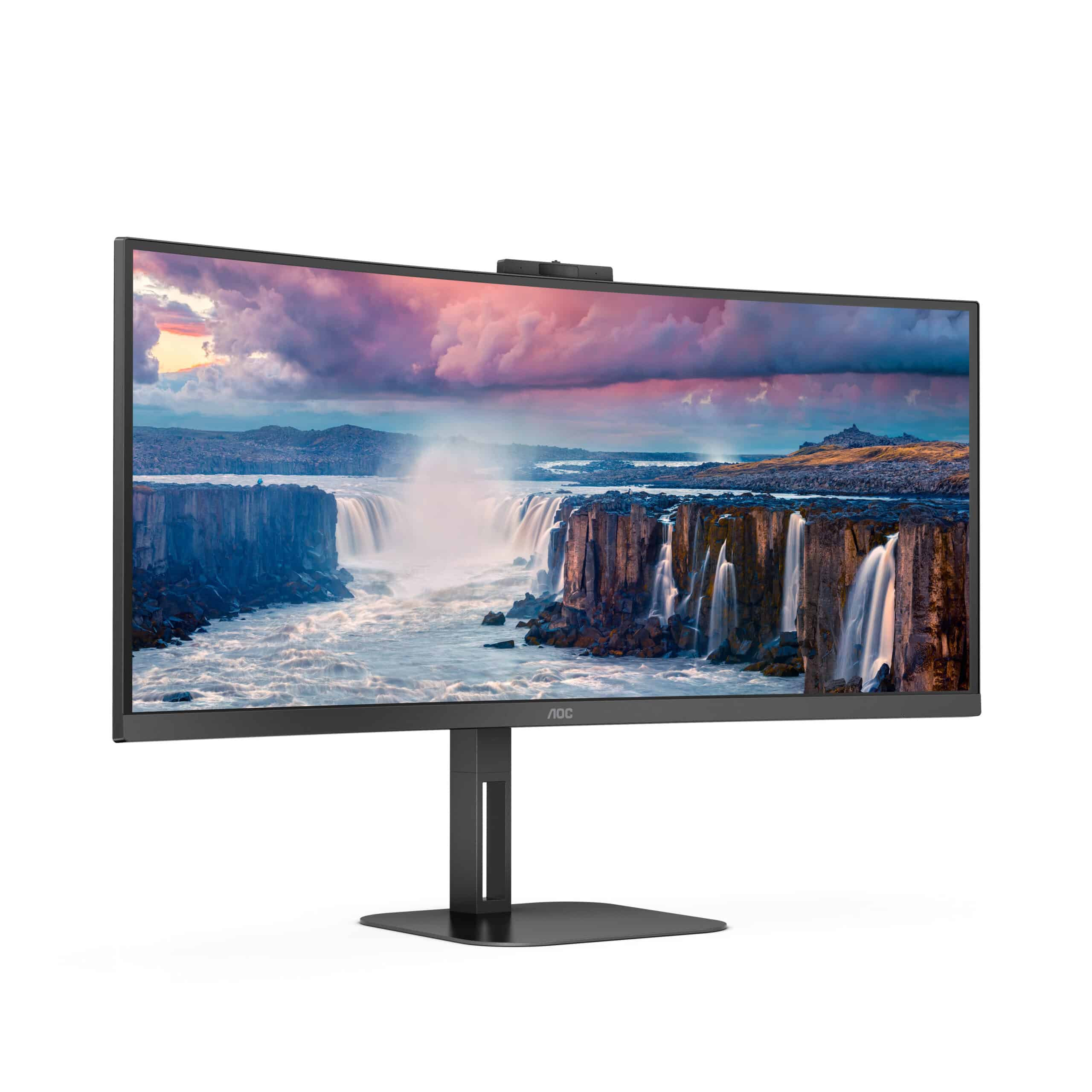 AOC V5 CU34V5CW computer monitor 86,4 cm (34") 3440 x 1440 Pixels Wide Quad HD LED Zwart - Afbeelding 5