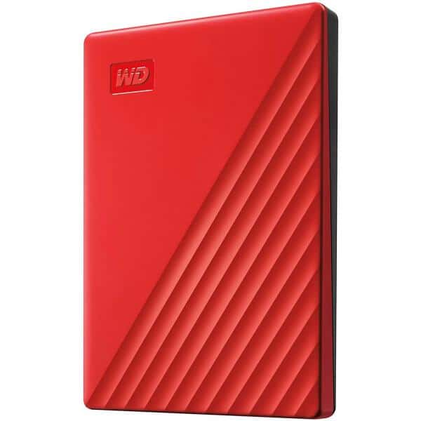 Western Digital WDBYVG0020BRD-WESN My Passport Portable External Hard Drive, 2TB, USB3.0 Red - Afbeelding 2