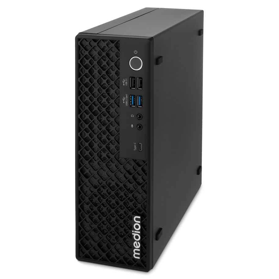 MEDION PICOWORX T80III MD340020 Intel Core Ultra 5 226V 16 GB DDR5-SDRAM 512 GB SSD Windows 11 Home Mini PC Zwart - Afbeelding 2