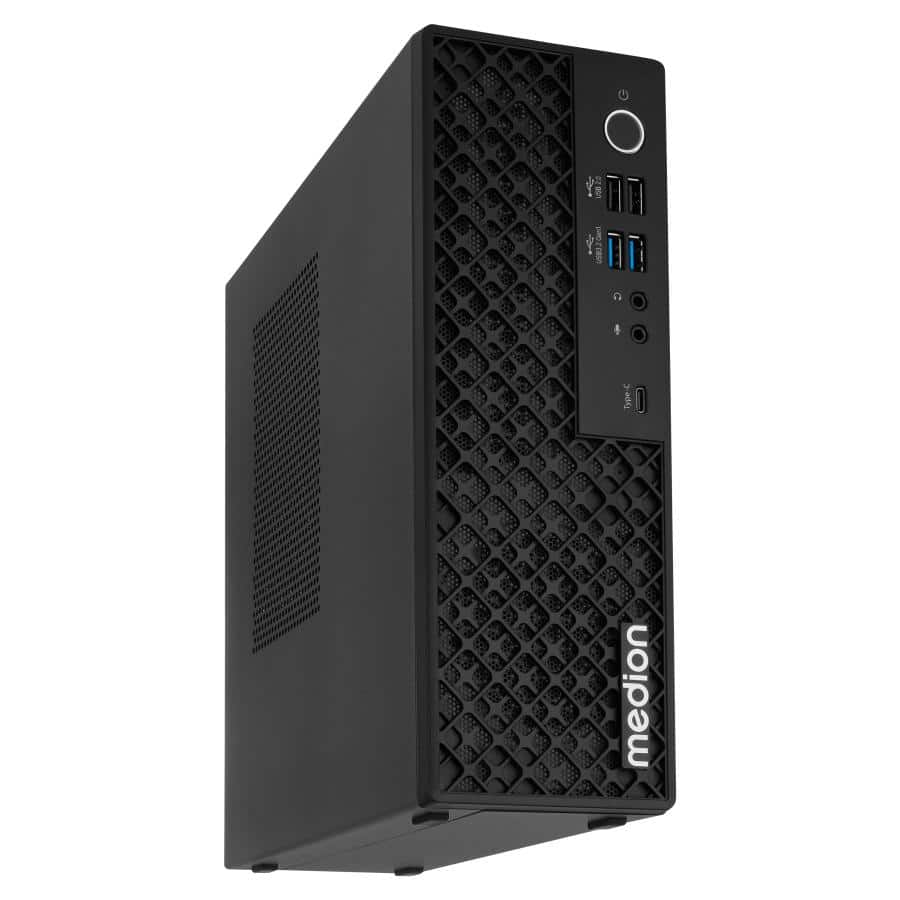 MEDION PICOWORX T80III MD340020 Intel Core Ultra 5 226V 16 GB DDR5-SDRAM 512 GB SSD Windows 11 Home Mini PC Zwart - Afbeelding 4