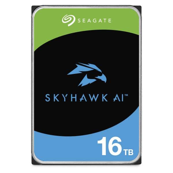 Seagate SkyHawk AI ST16000VE005 interne harde schijf 16 TB 7200 RPM 512 MB 3.5" SATA III - Afbeelding 2