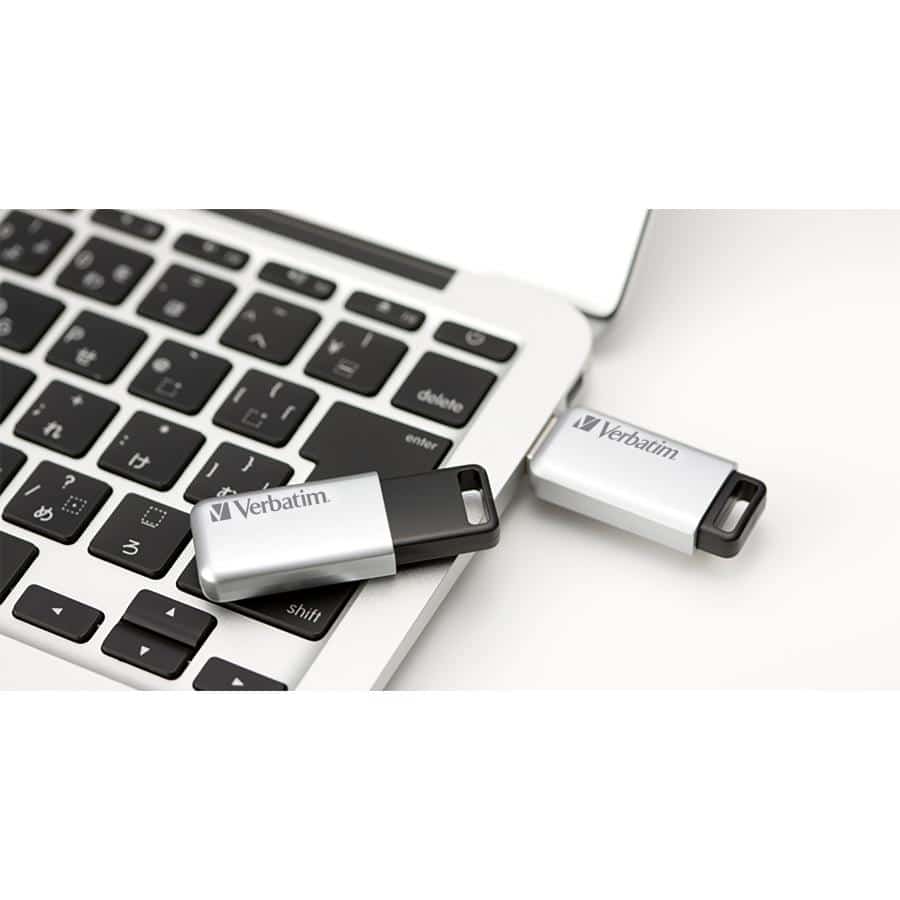 Verbatim Secure Pro - USB-Stick 3.0 32 GB - Zilver - Afbeelding 5