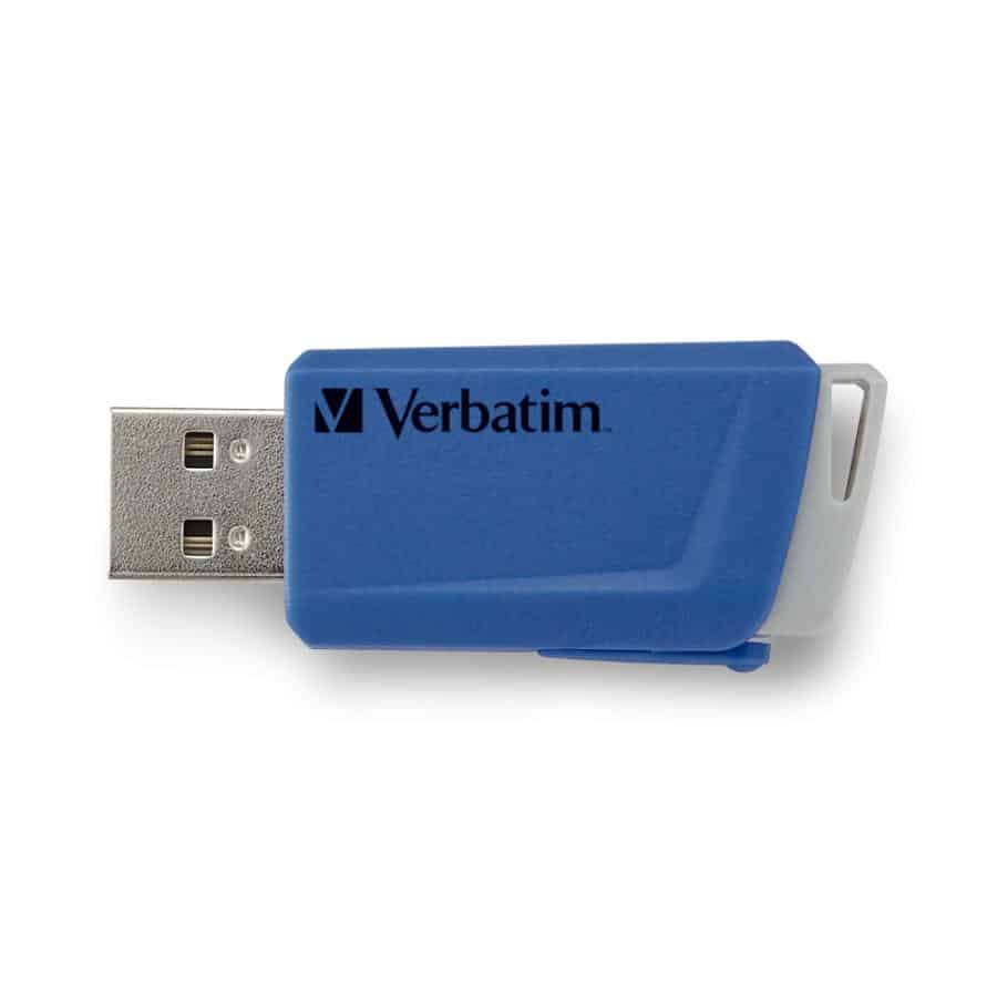 Verbatim Store 'n' Click - USB-Stick 3.2 GEN1 - 2x32 GB - Blauw/Rood - Afbeelding 8