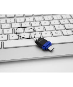 Verbatim Dual - USB-Stick 3.0 32 GB - USB-C / USB-A - Blauw - Afbeelding 7