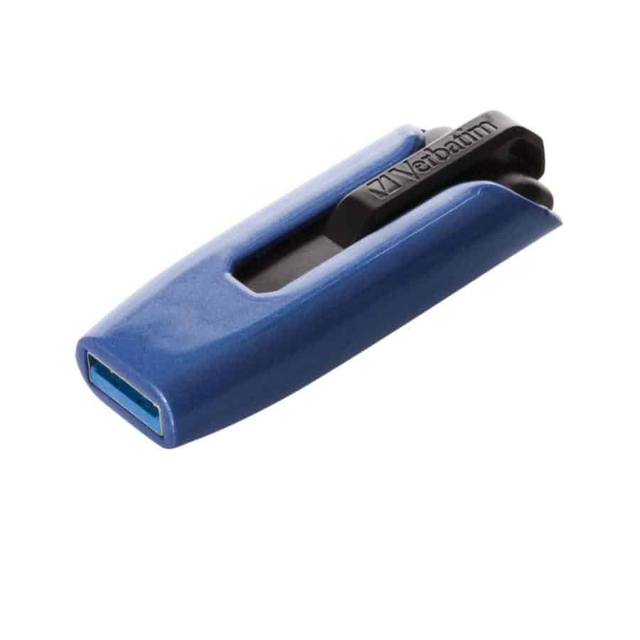 Verbatim V3 MAX - USB-Stick 3.0 64 GB - Blauw - Afbeelding 7