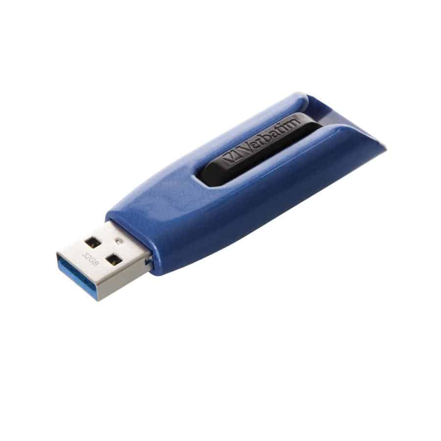 Verbatim V3 MAX - USB-Stick 3.0 32 GB - Blauw - Afbeelding 6