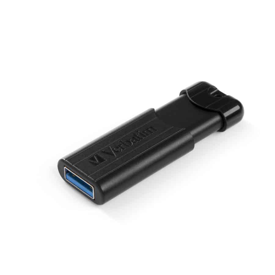 Verbatim PinStripe 3.0 - USB-Stick 3.0 256GB - Zwart - Afbeelding 7