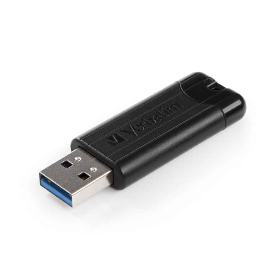 Verbatim PinStripe 3.0 - USB-Stick 3.0 256GB - Zwart - Afbeelding 8