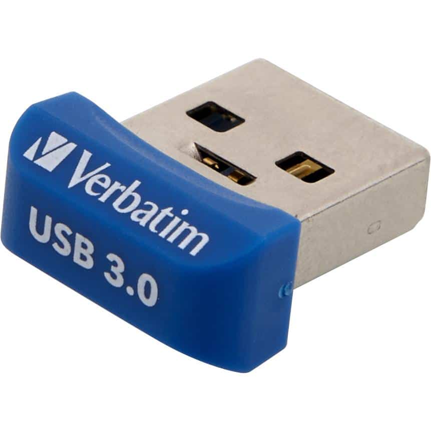 Verbatim Store 'n' Stay NANO - USB-Stick 3.0 64 GB - Blauw - Afbeelding 5