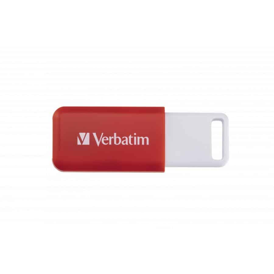 Verbatim DataBar USB flash drive 16 GB USB Type-A 2.0 Rood - Afbeelding 5