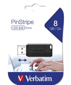 Verbatim PinStripe - USB-Stick8 GB - Zwart - Afbeelding 8