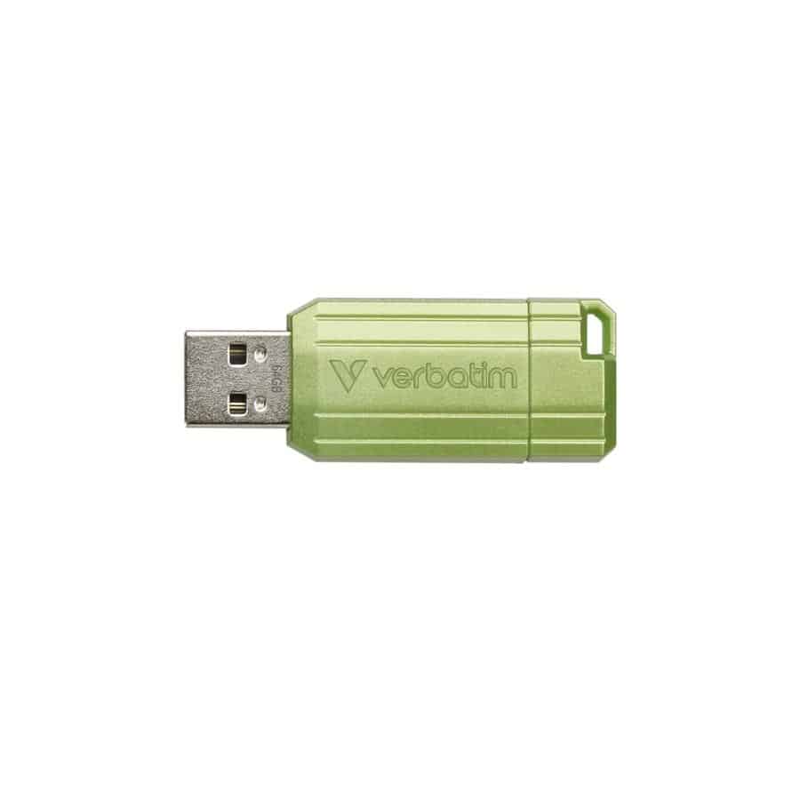 Verbatim Store n Go Pinstripe USB 2.0 Eucalyptus Green 64GB - USB-Stick - 64 GB USB flash drive USB Type-A Blauw - Afbeelding 8