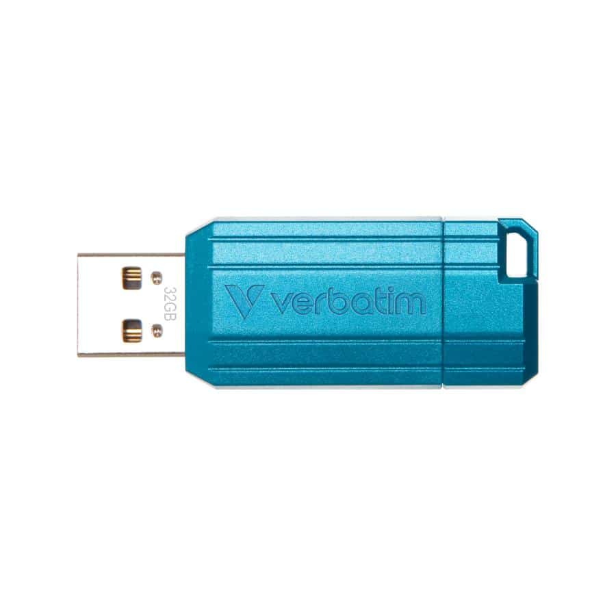 Verbatim PinStripe - USB-Stick32 GB - Caribbean Blauwe - Afbeelding 6