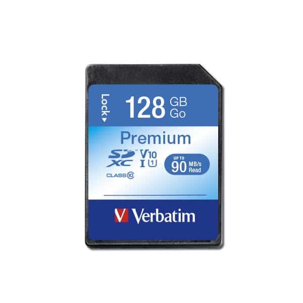 Verbatim Premium 128 GB SDXC Klasse 10 - Afbeelding 2