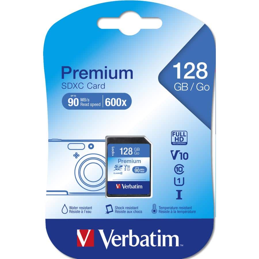 Verbatim Premium 128 GB SDXC Klasse 10 - Afbeelding 2
