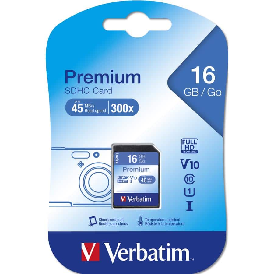 Verbatim Premium 16 GB SDHC Klasse 10 - Afbeelding 6