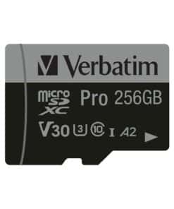 Verbatim Pro U3 256GB Micro SDXC Card - Afbeelding 5