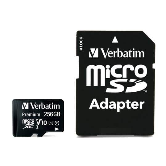 Verbatim Premium U1 256 GB MicroSDXC UHS-I Klasse 10 - Afbeelding 4