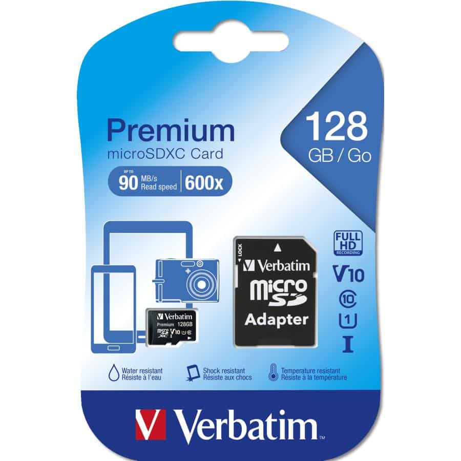 Verbatim Premium 128 GB MicroSDXC UHS-I Klasse 10 - Afbeelding 2