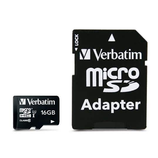 Verbatim Premium 16 GB MicroSDHC Klasse 10 - Afbeelding 2
