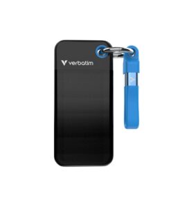 Verbatim Pocket SSD 2 TB USB Type-C 3.2 Gen 2 (3.1 Gen 2) Zwart, Blauw - Afbeelding 6