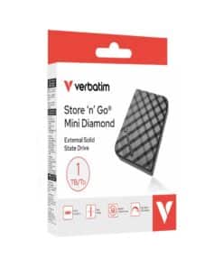 Verbatim Store 'n 'Go Mini Diamond USB-C 1TB Zwart - Afbeelding 7