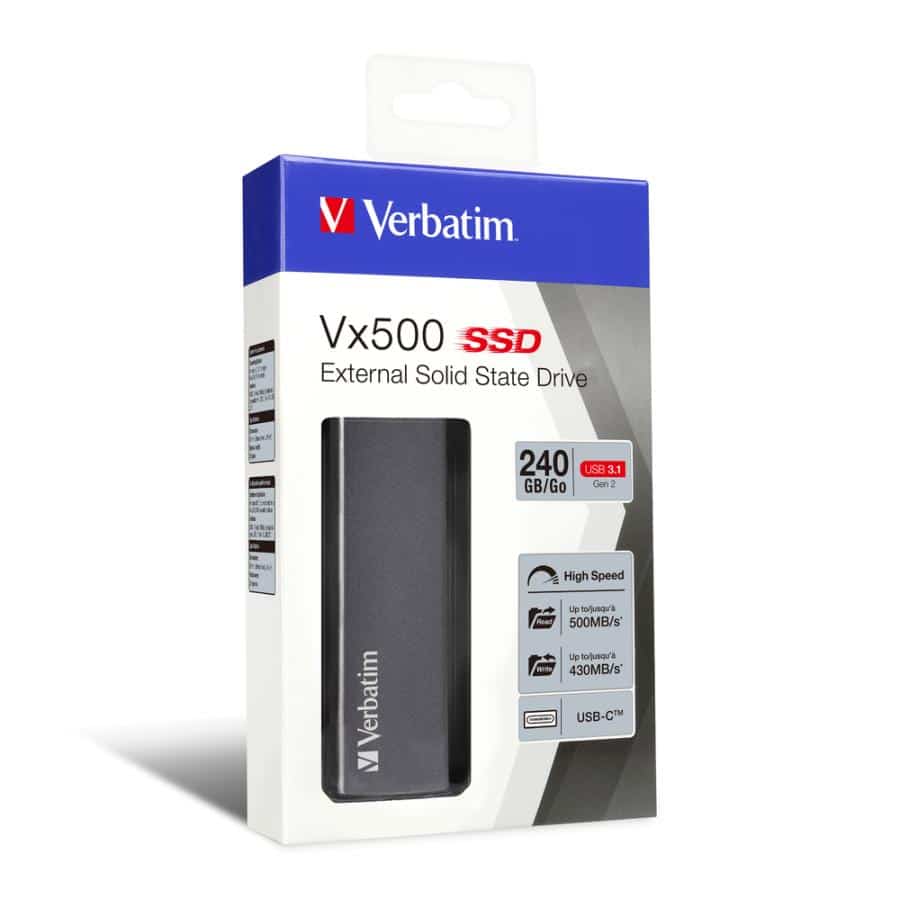 Verbatim Vx500 externe SSD USB 3.1 Gen 2 240 GB - Afbeelding 4