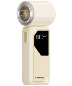 Verbatim Cool 'n' Go AirJet Handventilator - Wit/Zilver - Afbeelding 8