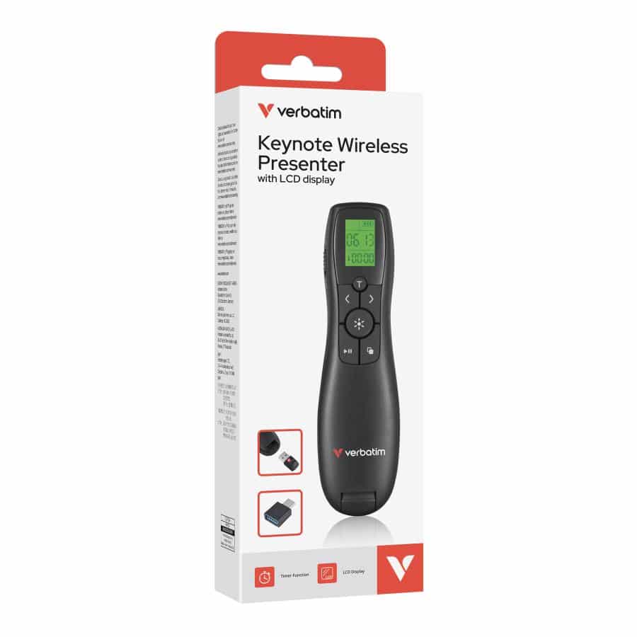 Verbatim Draadloze Keynote Presenter met LCD-scherm - Afbeelding 7