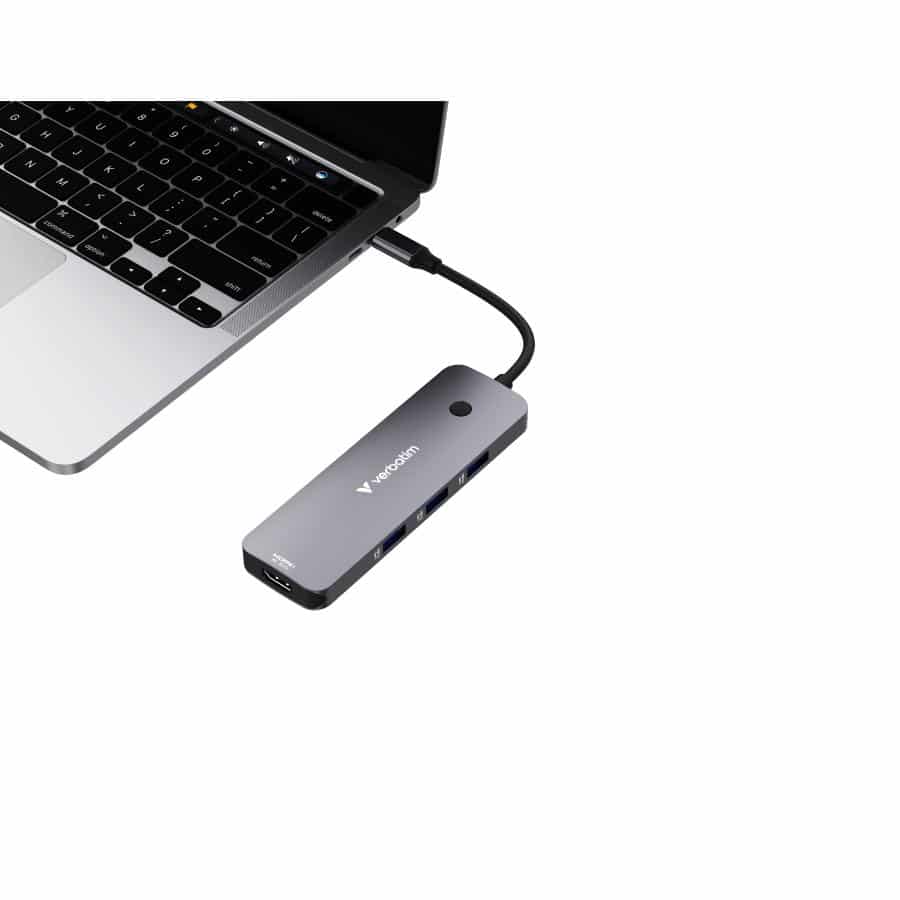 Verbatim CMH-08 USB Type-C 5000 Mbit/s Zilver - Afbeelding 8