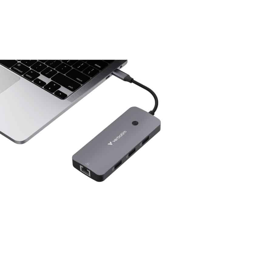 Verbatim CMH-09 USB Type-C 10000 Mbit/s Zilver - Afbeelding 7