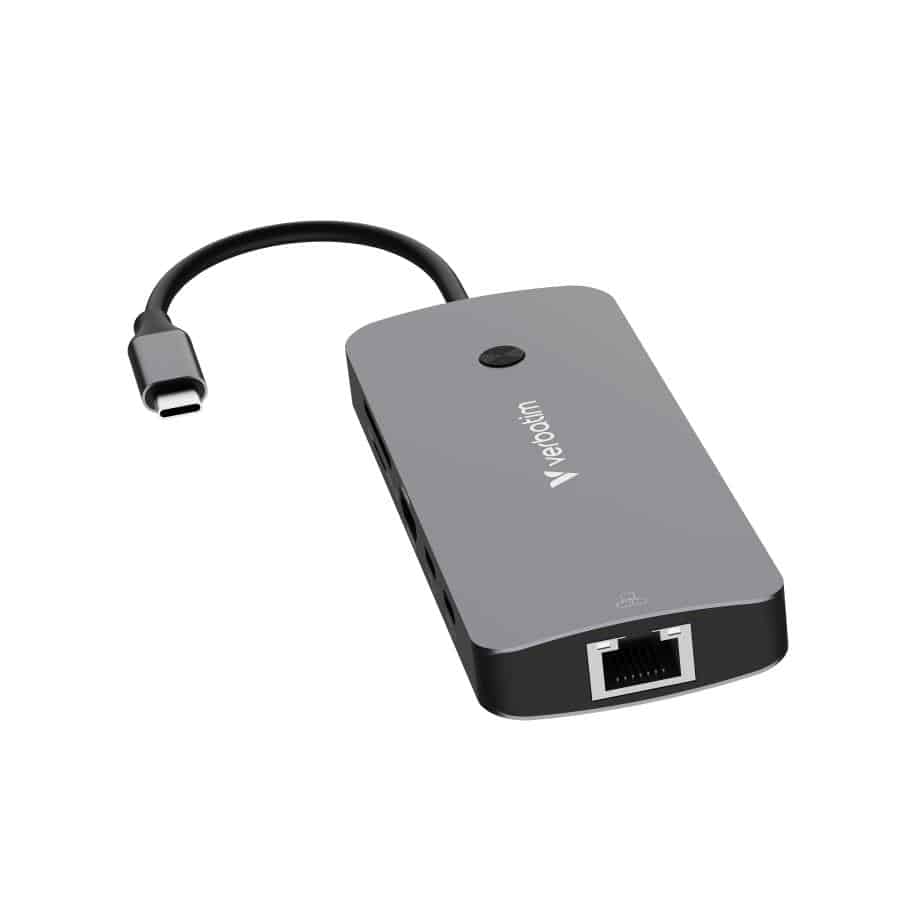 Verbatim CMH-09 USB Type-C 10000 Mbit/s Zilver - Afbeelding 8